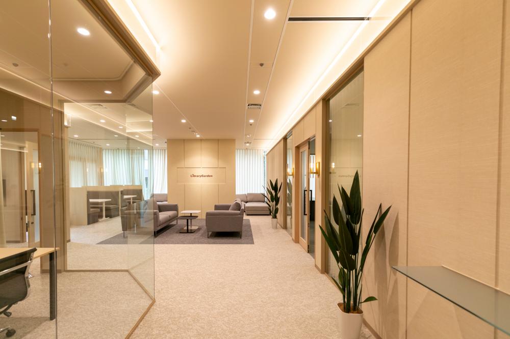 大崎オフィス６７坪新装工事が竣工しました。